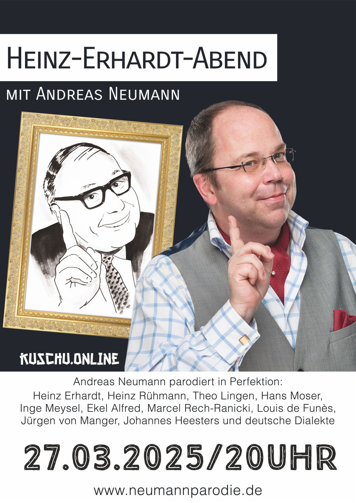 Heinz Erhardt Abend von & mit Andreas Neumann