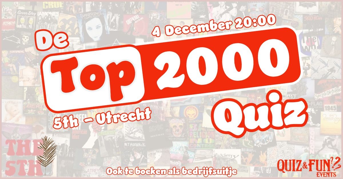 De Top 2000 Quiz | Utrecht 