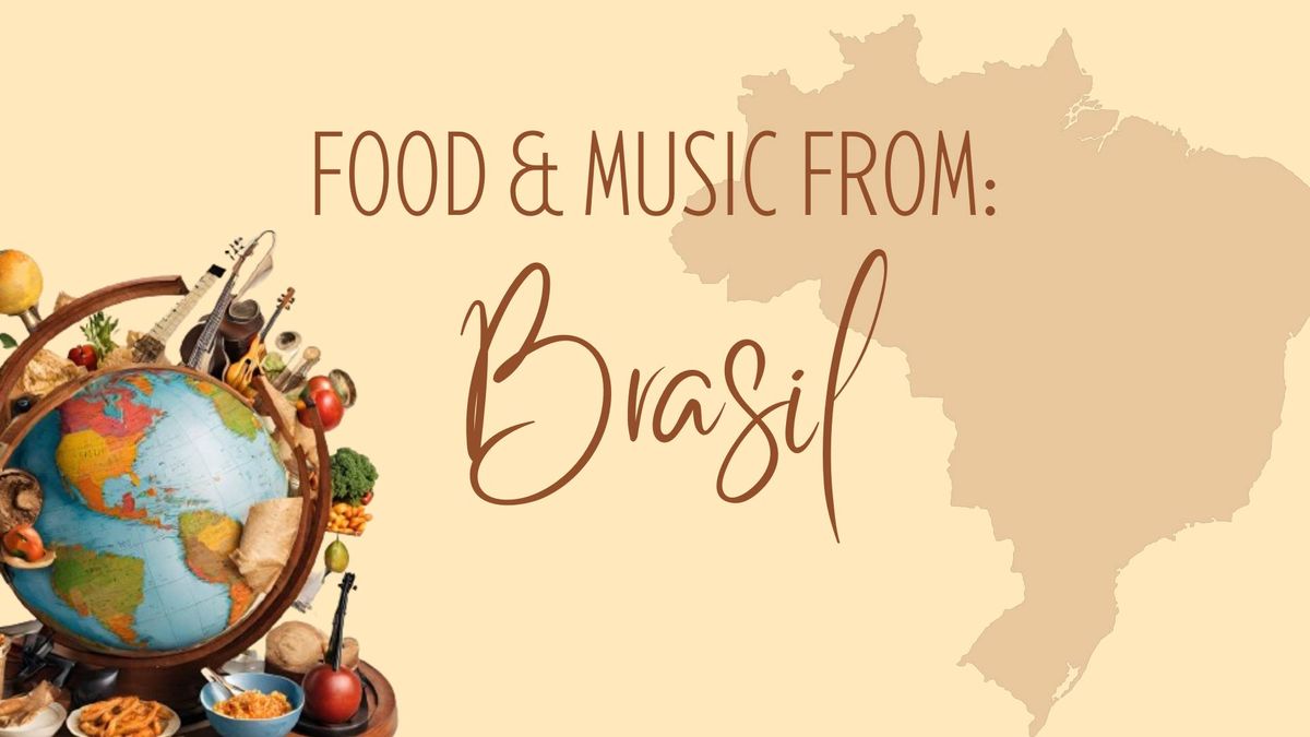 FOOD & MUSIC FROM BRASIL: WITH MARTINA & WAGUINHO | MUSICON, DEN HAAG