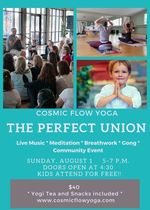 The Perfect Union: Live Music Sound Healing Community Event
