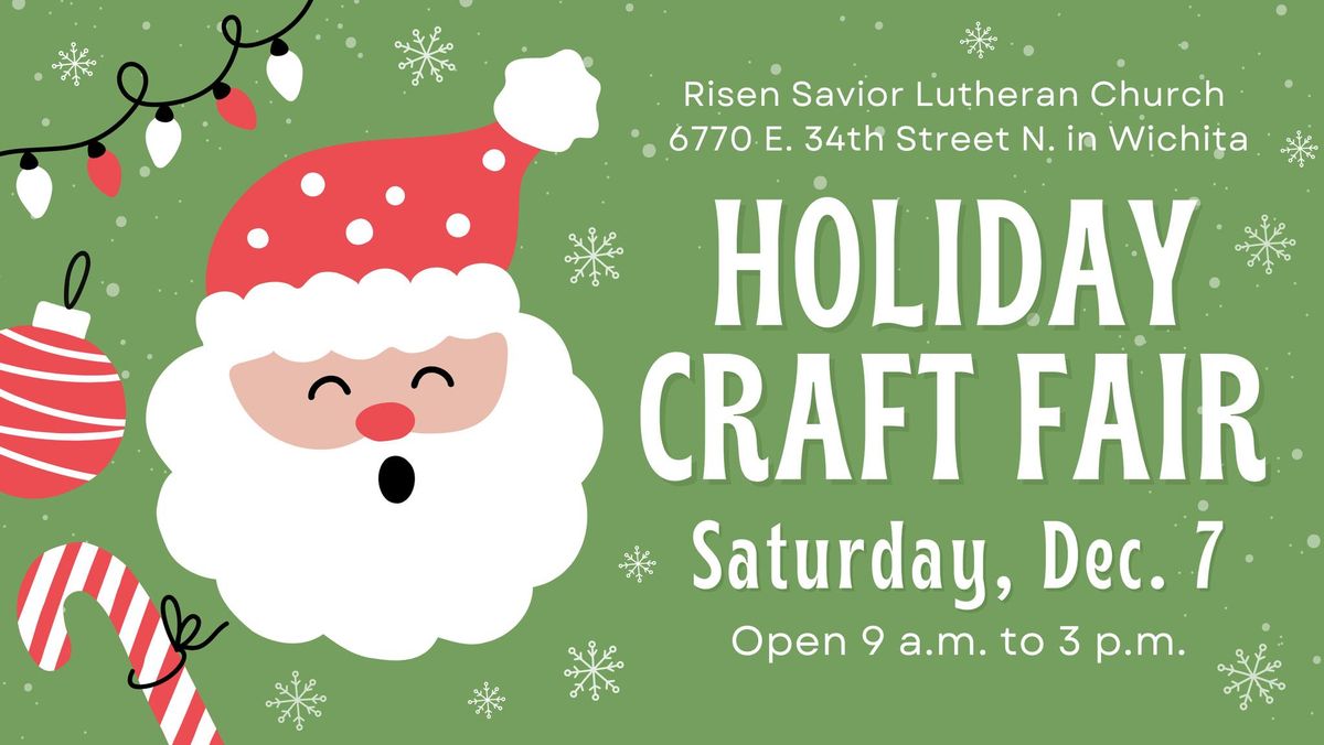 Holiday Shopping Craft Fair