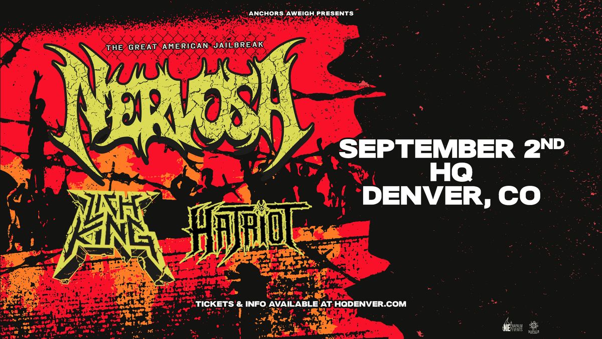 Nervosa with Lich King + Hatriot | Denver, CO