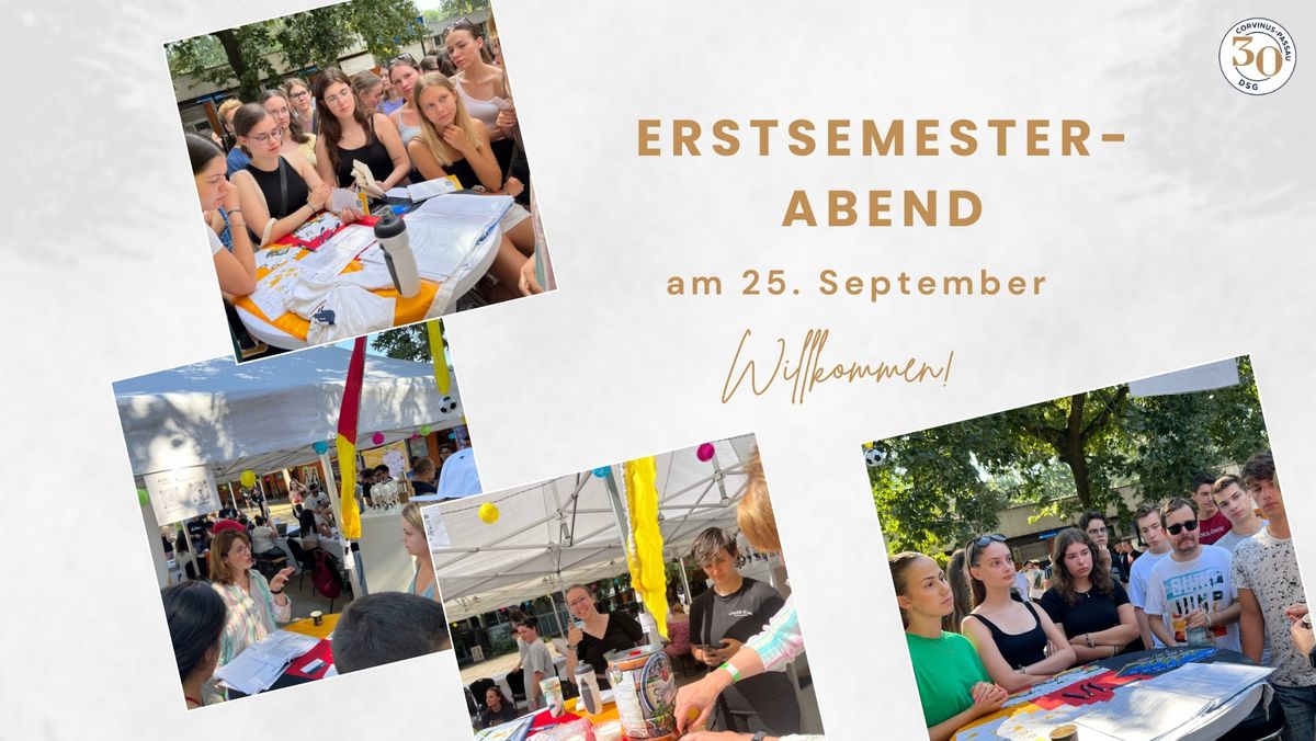 Corvinus DSG Erstsemester-Abend \/ Els\u0151 \u00e9vesek estje