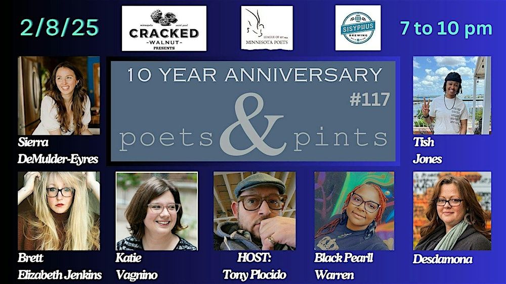 Poets & Pints - 10 Year Anniversary Special