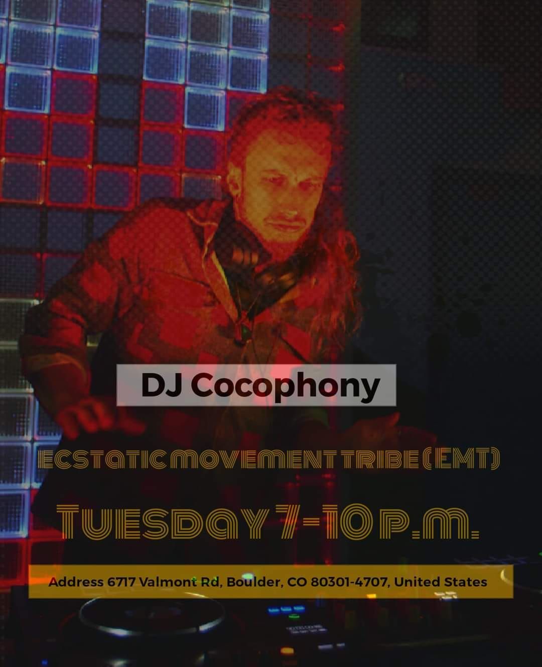 Boulder Ecstatic Movement Tribe with DJ Cocophony