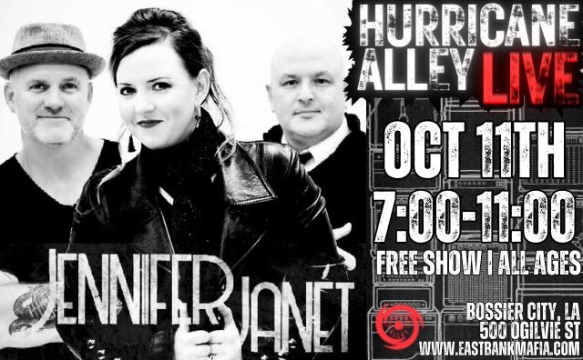 Hurricane Alley LIVE Presents: Jennifer Janet Band