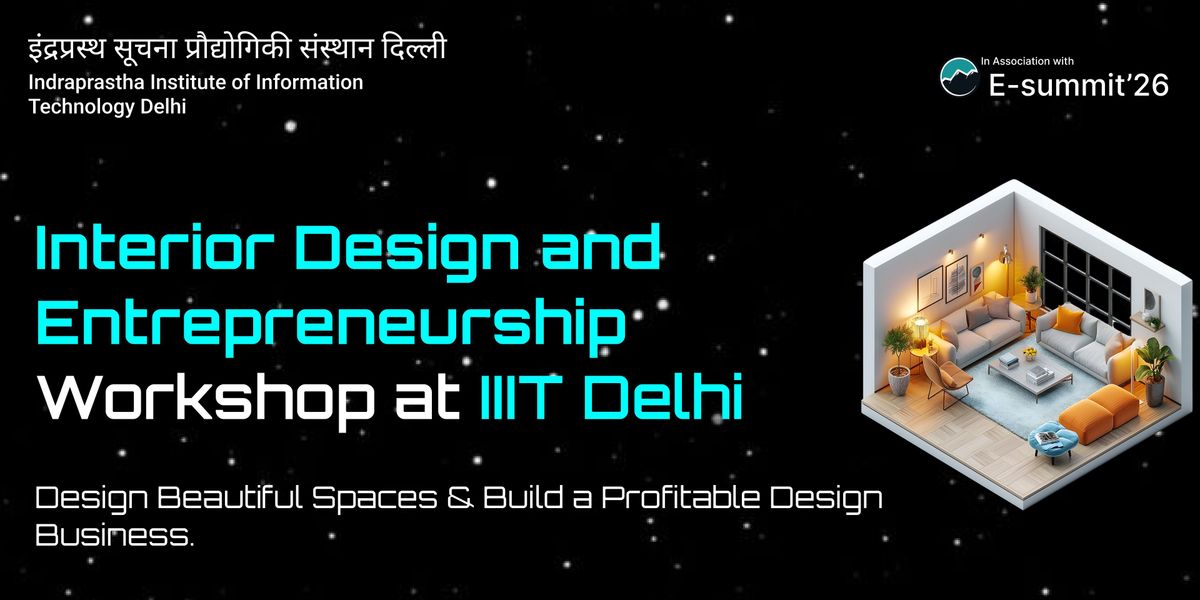 Interior Design & Entrepreneurship Masterclass