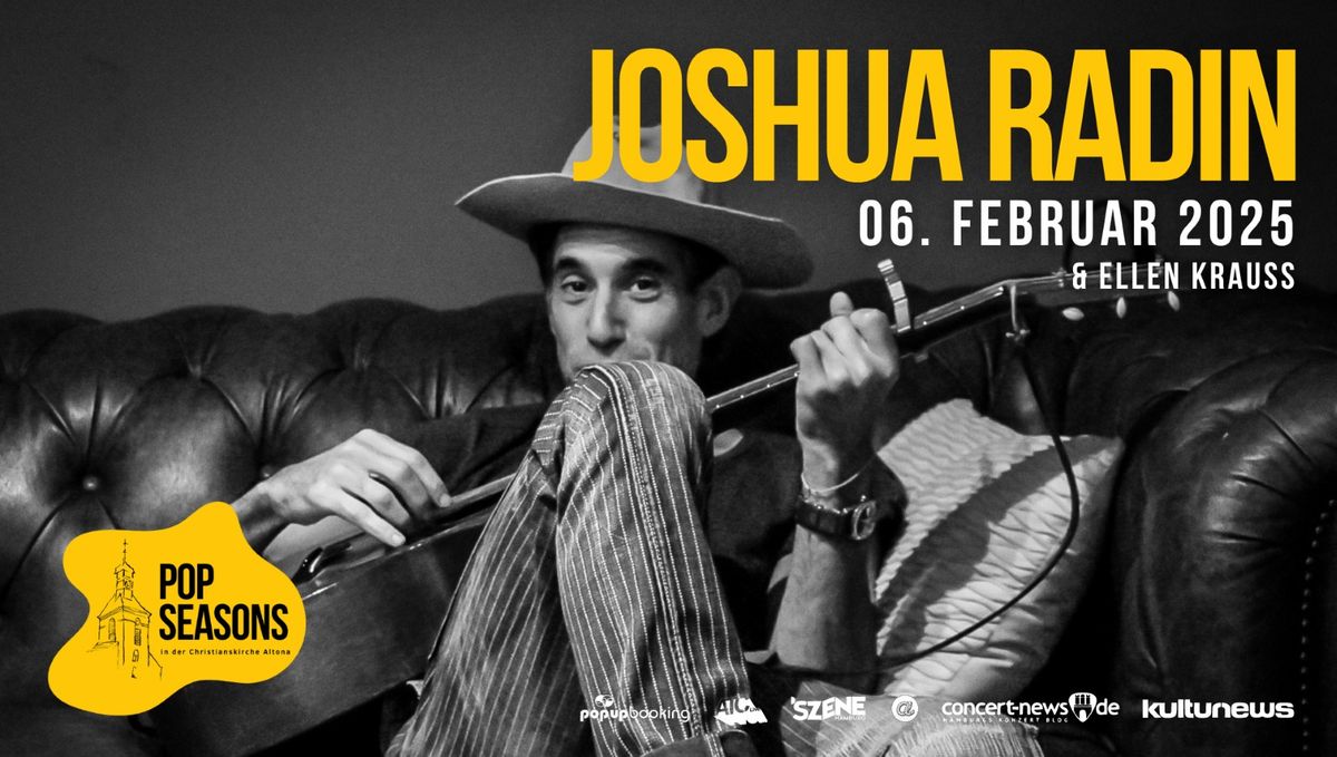 JOSHUA RADIN - Live 2025 | Hamburg, Christianskirche | Pop Seasons