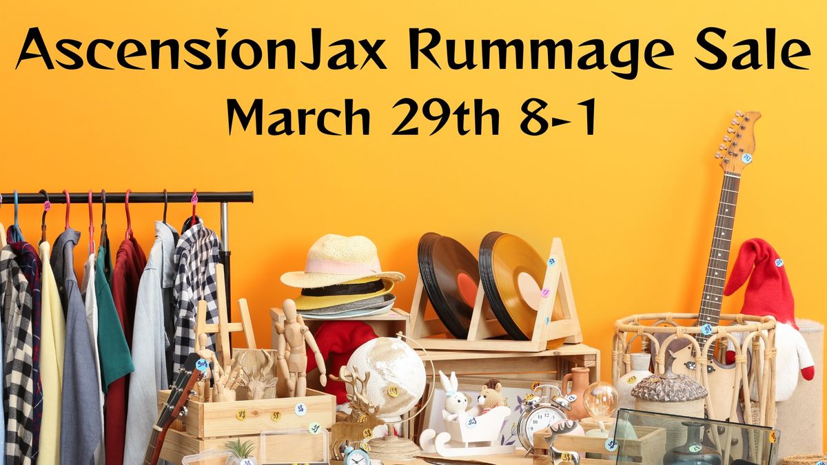 AscensionJax Rummage Sale