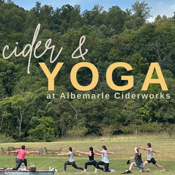 Cider & Yoga!