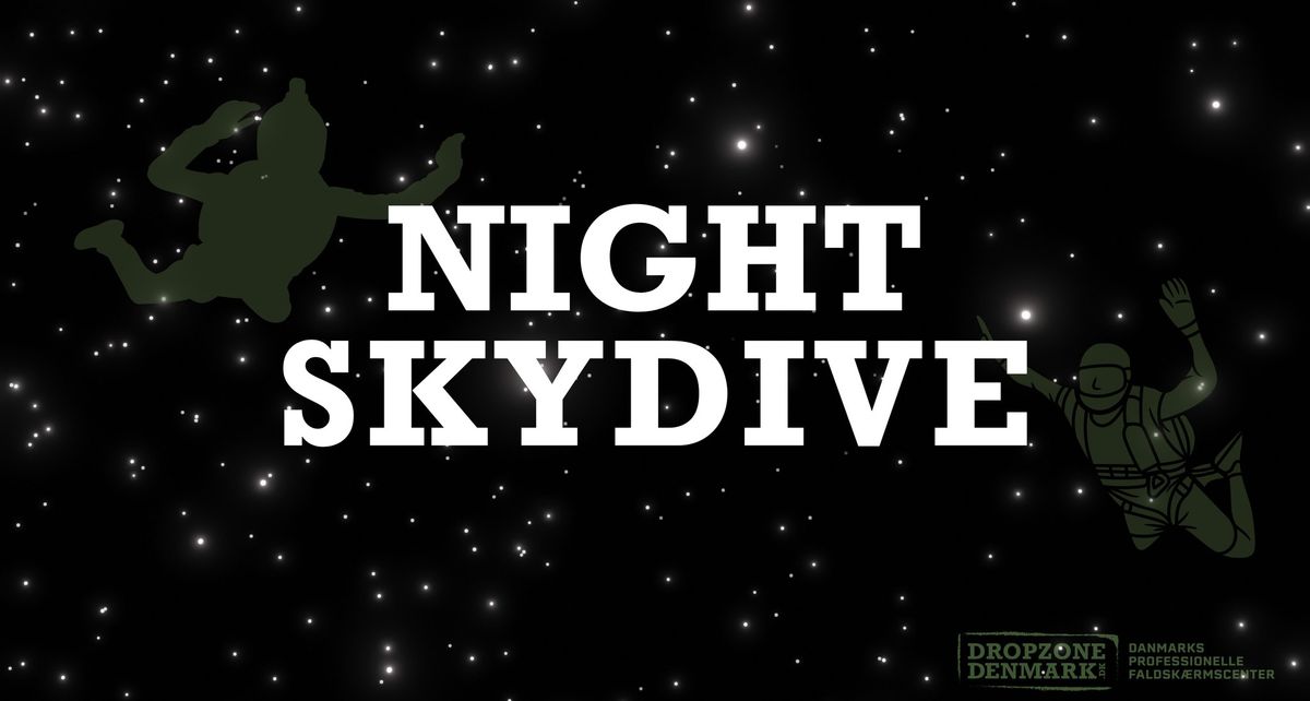 Night Skydive!