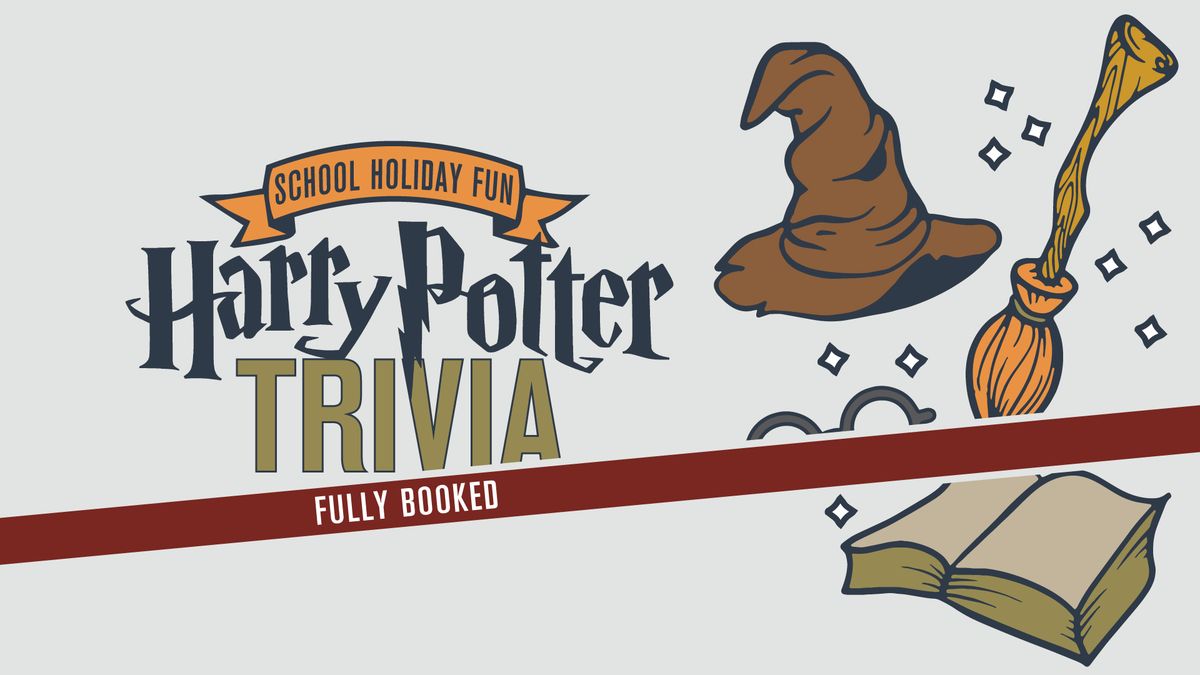 **FULLY BOOKED** HARRY POTTER TRIVIA NIGHT \ud83e\ude84 