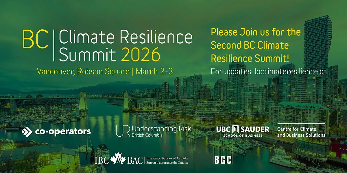 BC Climate Resilience Summit 2026