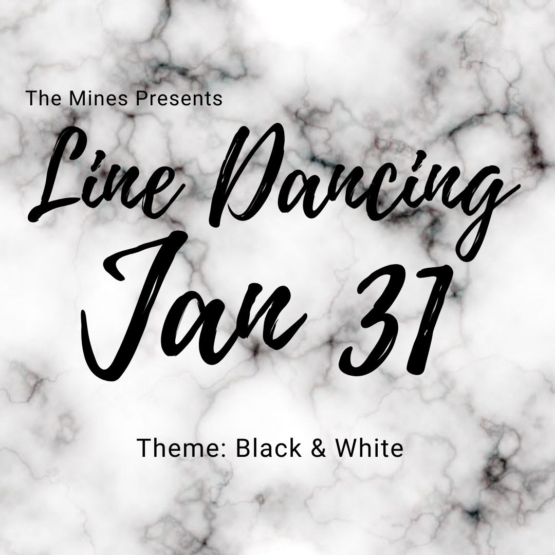 Black & White Line Dancing Party