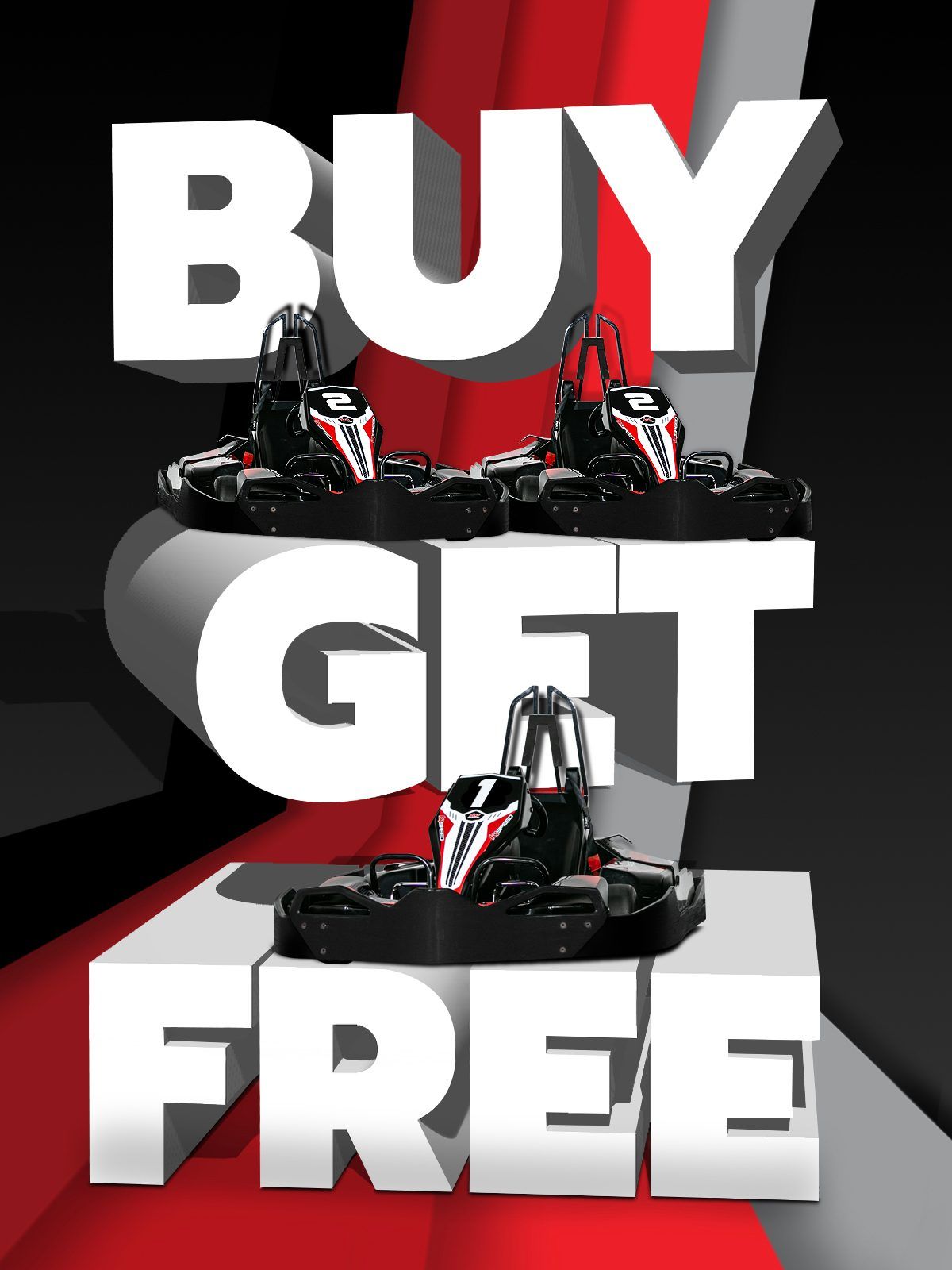 K1 Speed Rogers Buy 2 Get 1 Tuesday's