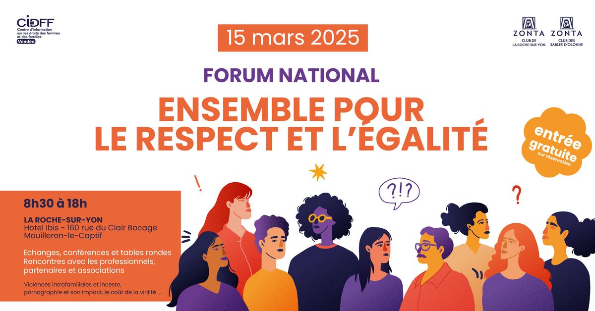 Forum National - Ensemble pour le Respect et l'Egalit\u00e9