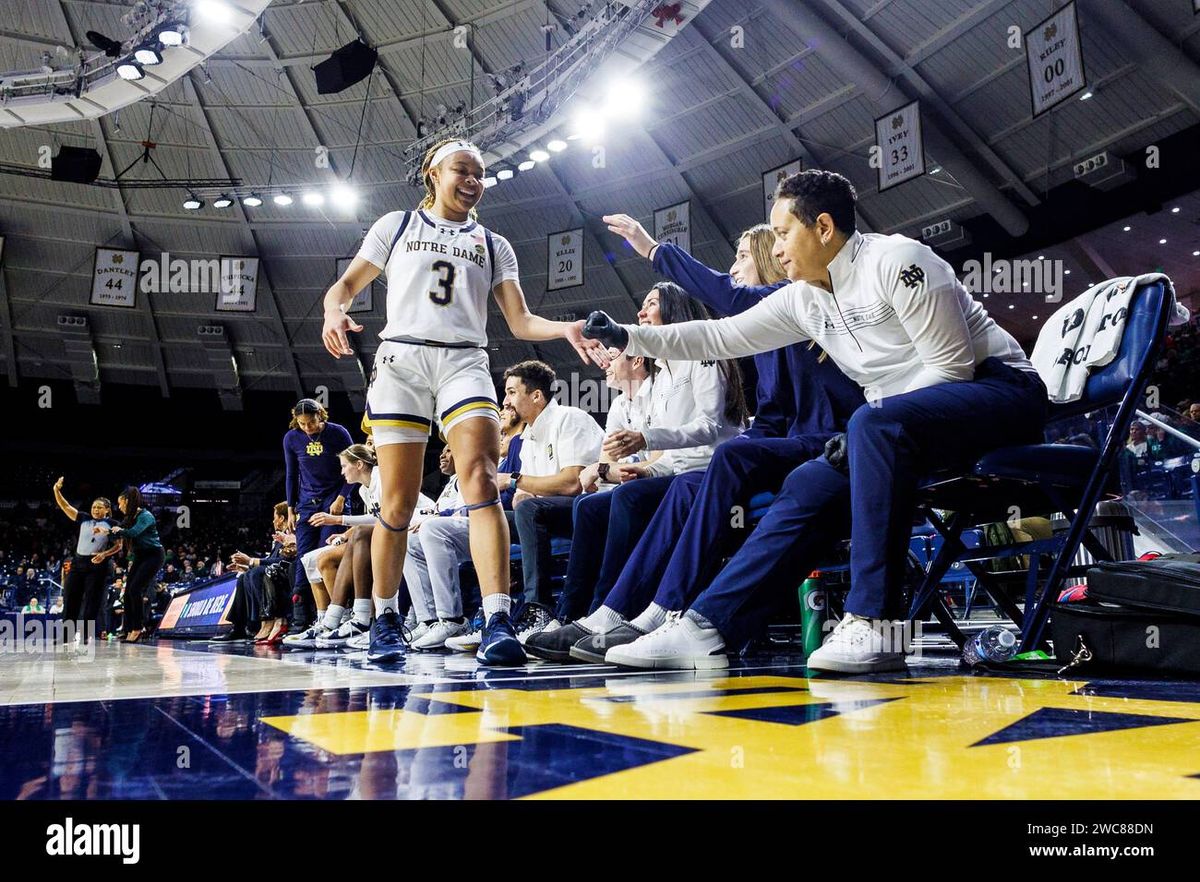 Notre Dame Fighting Irish at Miami Hurricanes Womens Basketball