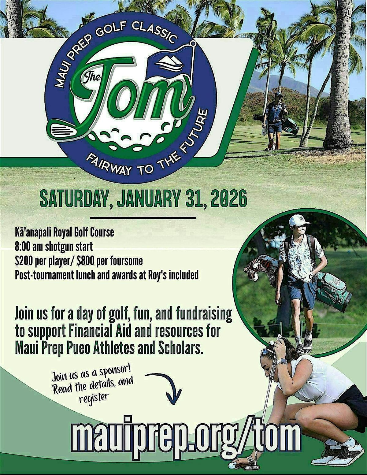 "The Tom" Maui Prep Golf Classic:  Fairway to the Future