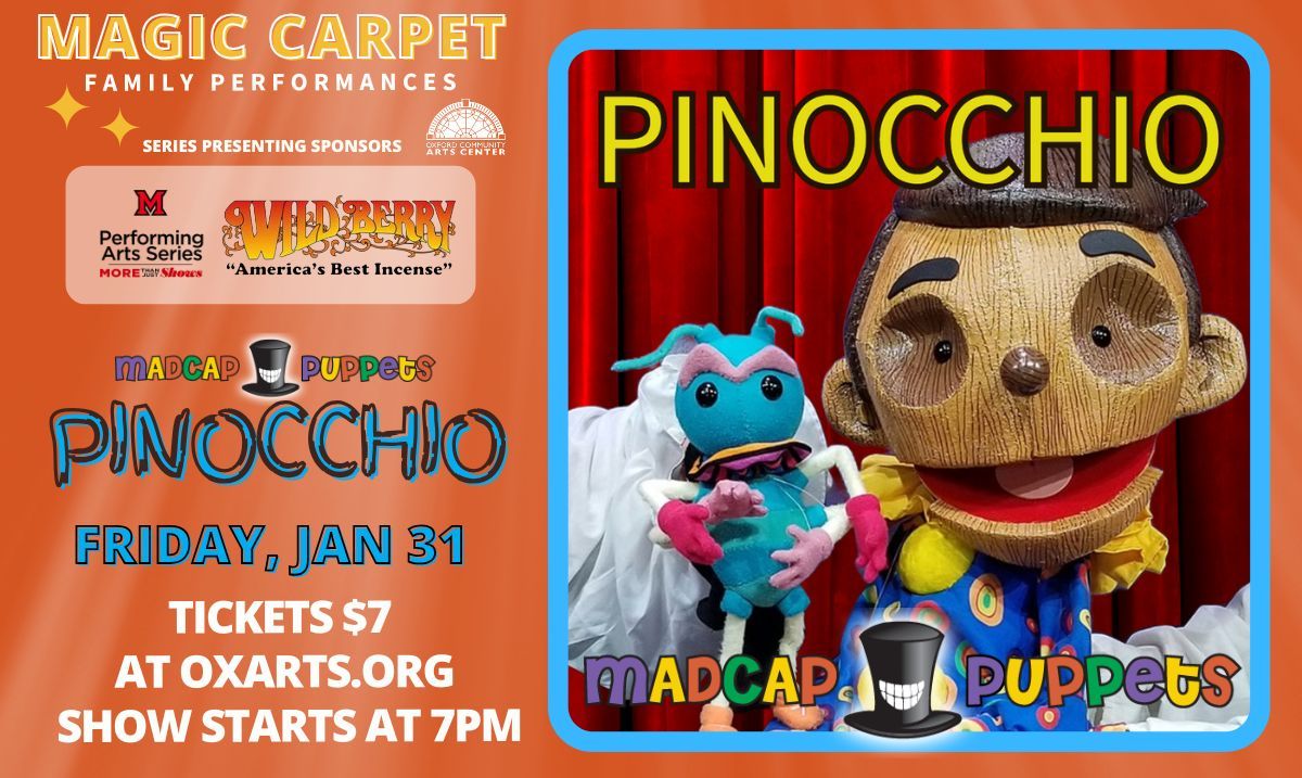 Madcap Puppets: PINOCCHIO!