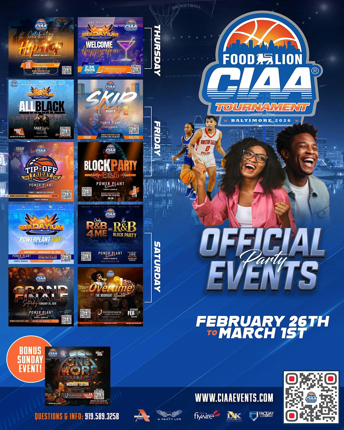 CIAA Events Packages