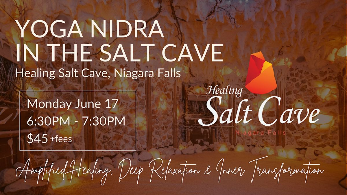Yoga Nidra in the Salt Cave @Healing Salt Cave Niagara Falls