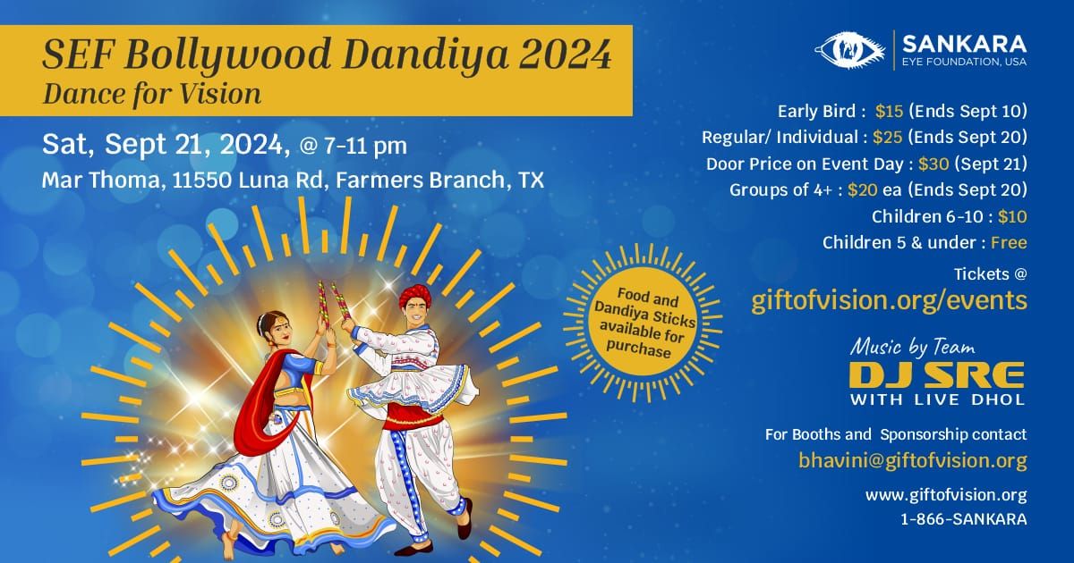 SEF Bollywood Dandiya 2024