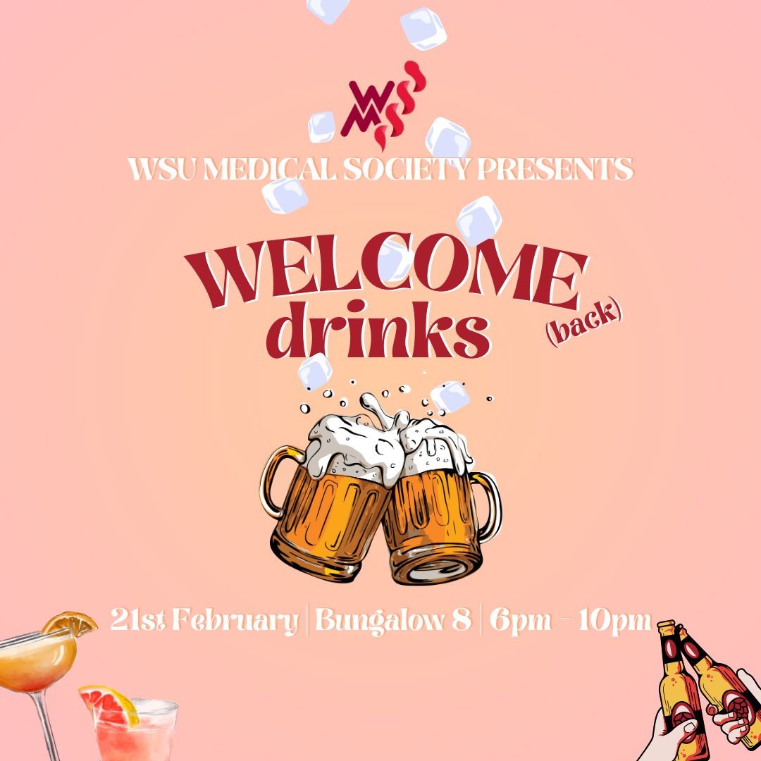 WSMS presents: Welcome (Back) Drinks 2025