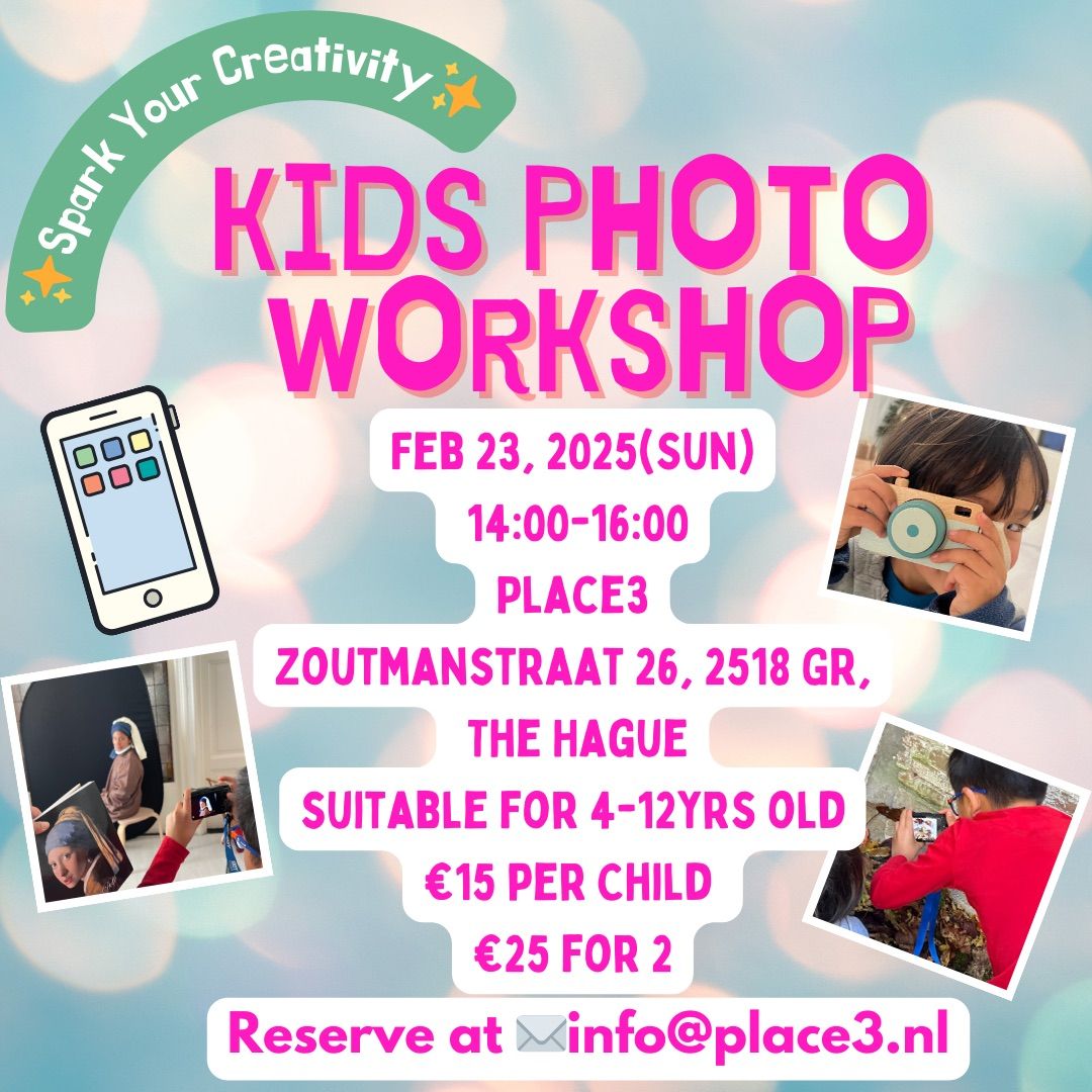 Kids Photo Workshop in The Hague