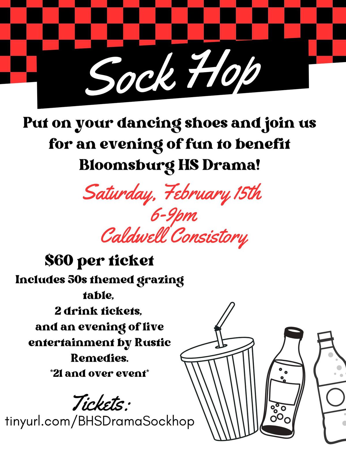 Bloomsburg HS Drama Sock Hop Benefit