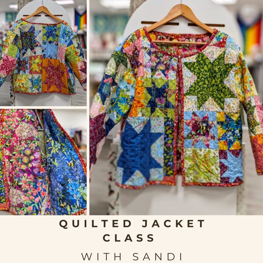 Quilted Jacket Class with Sandi