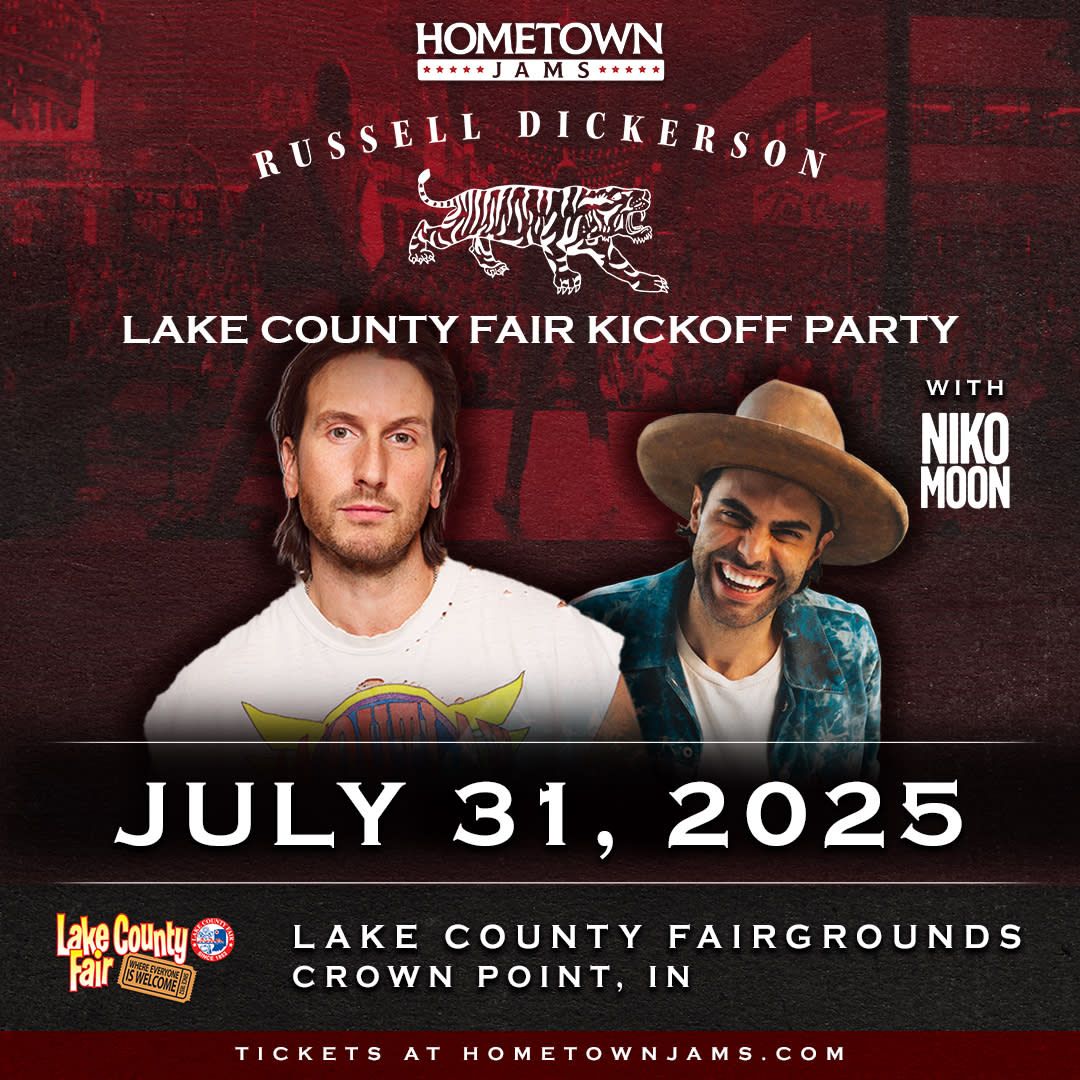 Russell Dickerson and Niko Moon at Oregon State Fair and Exposition Center