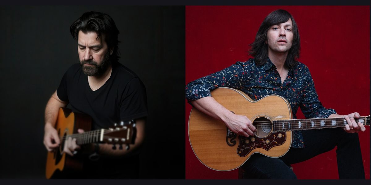 Bob Schneider and Rhett Miller at Buskirk-Chumley Theater