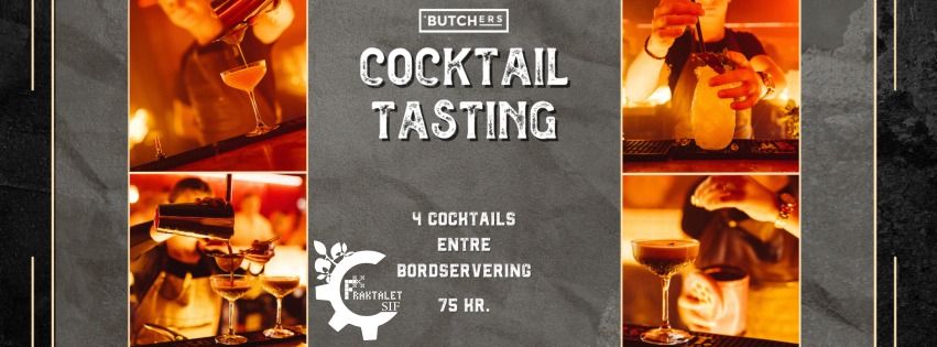 Cocktail tasting med SIF Fraktalet x Butchers