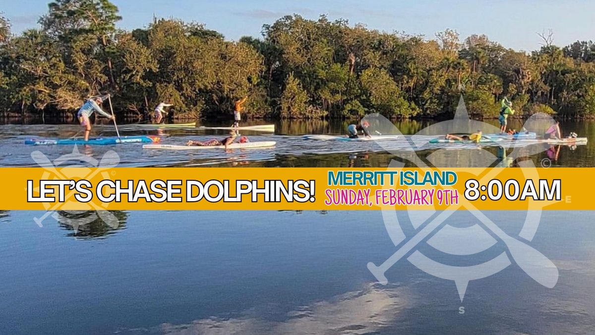 Let's Chase Dolphins! X4CF Merritt Island Training Paddle