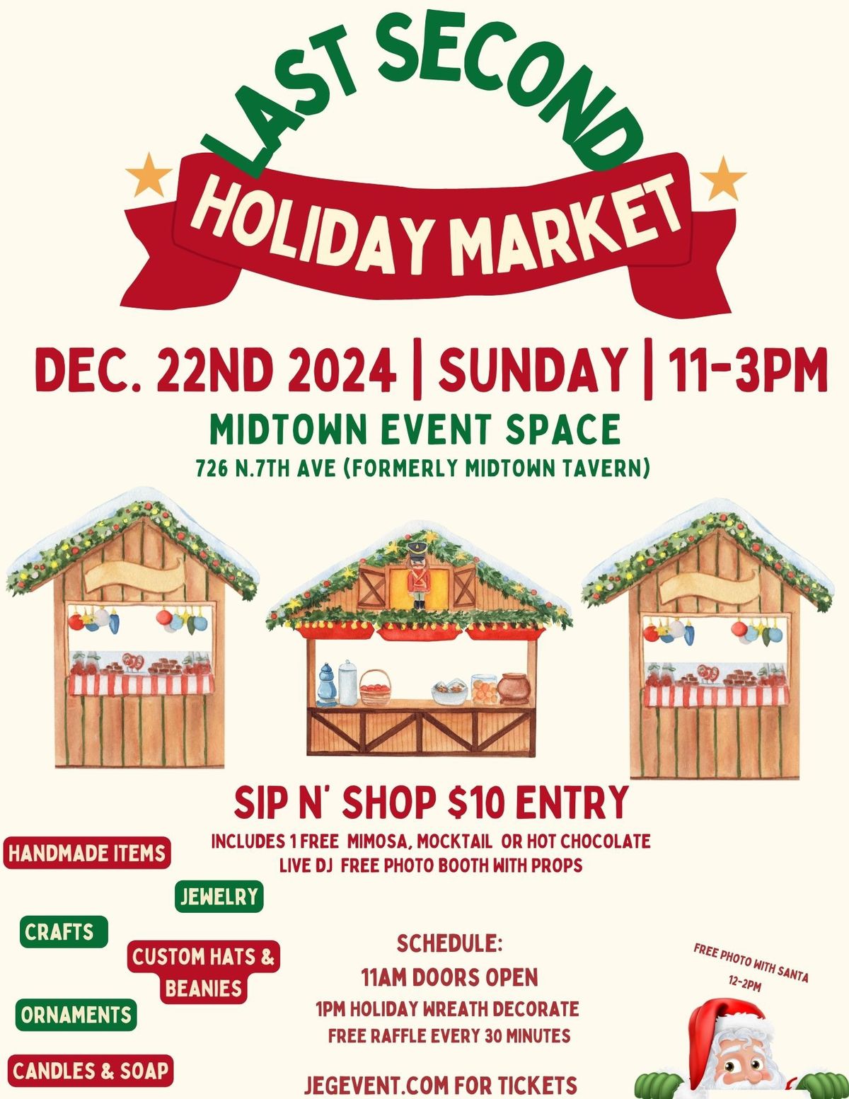 Sunday Funday Last Second  Holiday Market