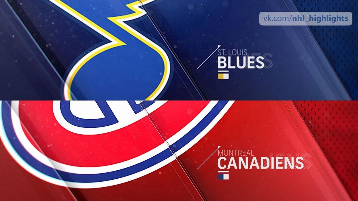 Montreal Canadiens vs. St. Louis Blues