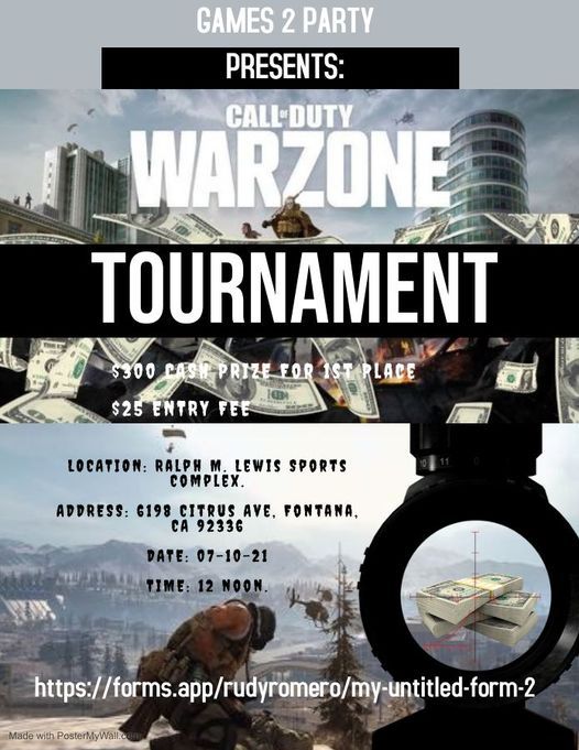 COD Warzone Tournament