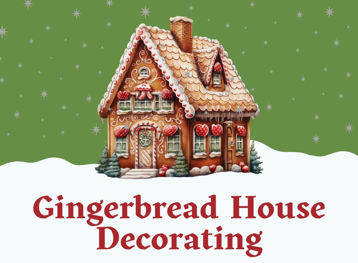 Gingerbread House Decorating