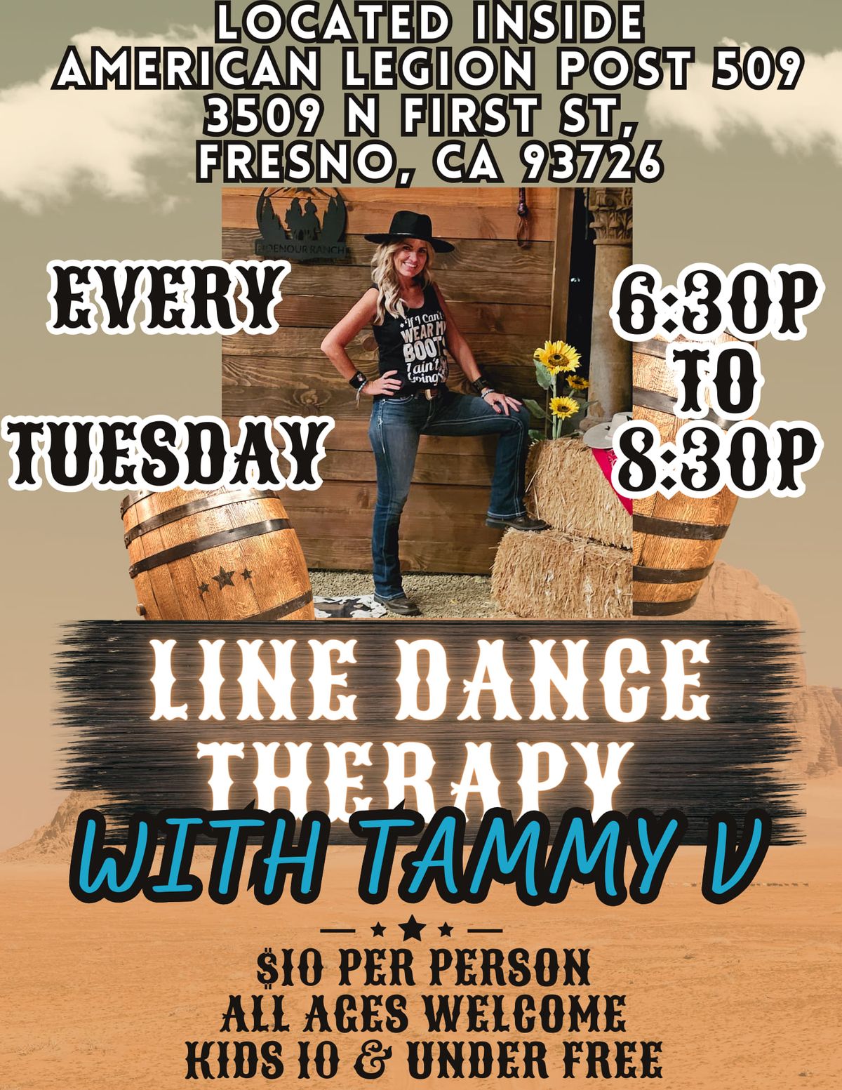 LINE DANCE THERAPY WITH TAMMY V 