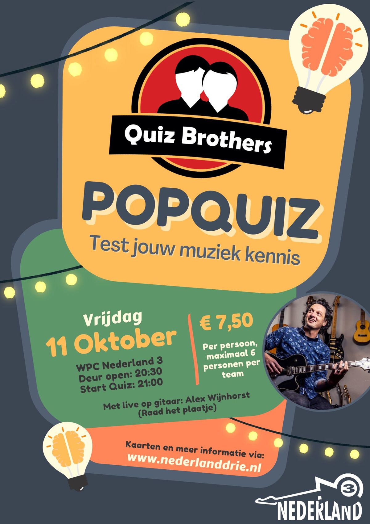 Popquiz: Quiz Brothers & GitaarLex