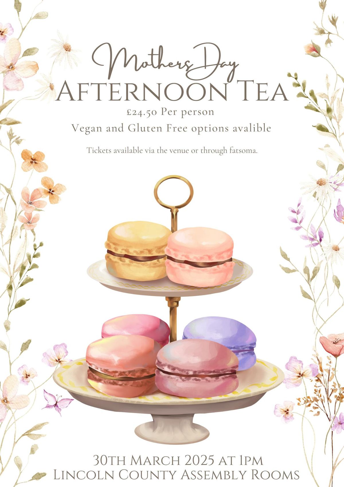 Mothers Day Afternoon Tea 