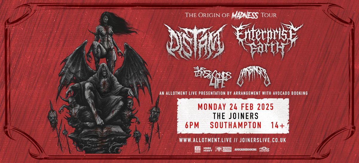 Distant | Enterprise Earth \u2022 The Joiners, Southampton \u2022 24.02.25