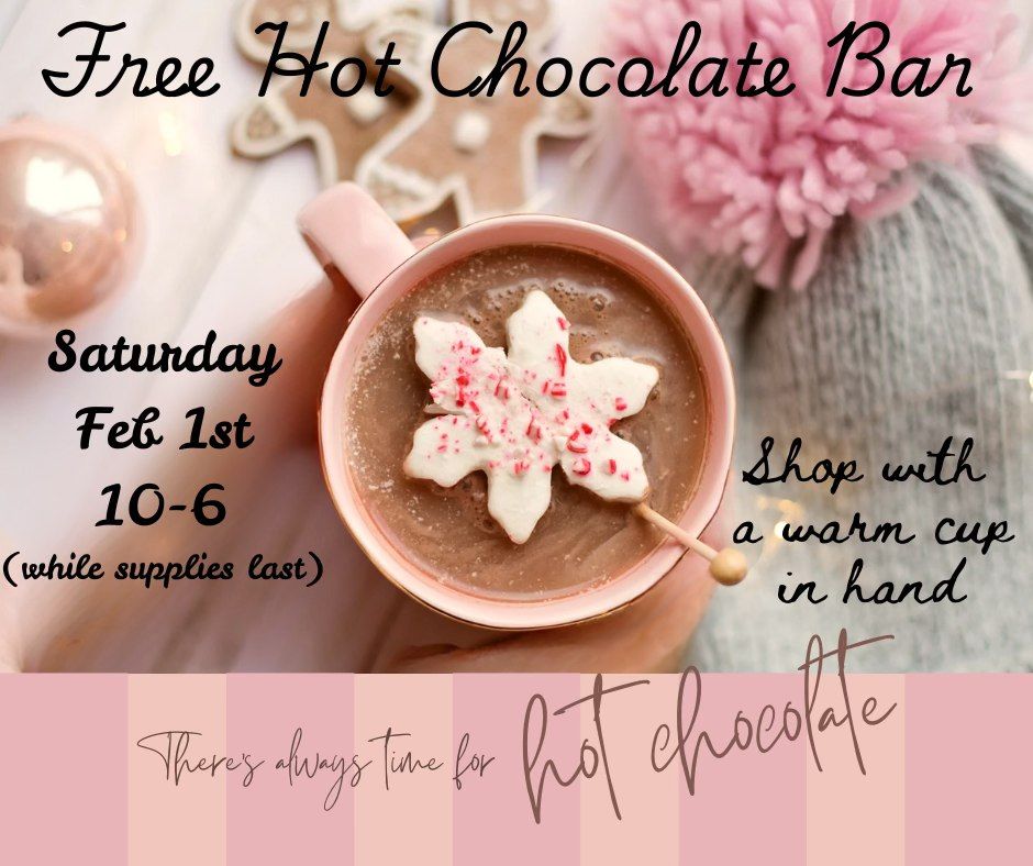 Free Hot Chocolate Bar