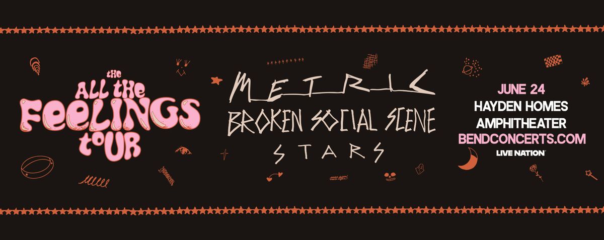 Metric, Broken Social Scene & Stars Toronto Tickets