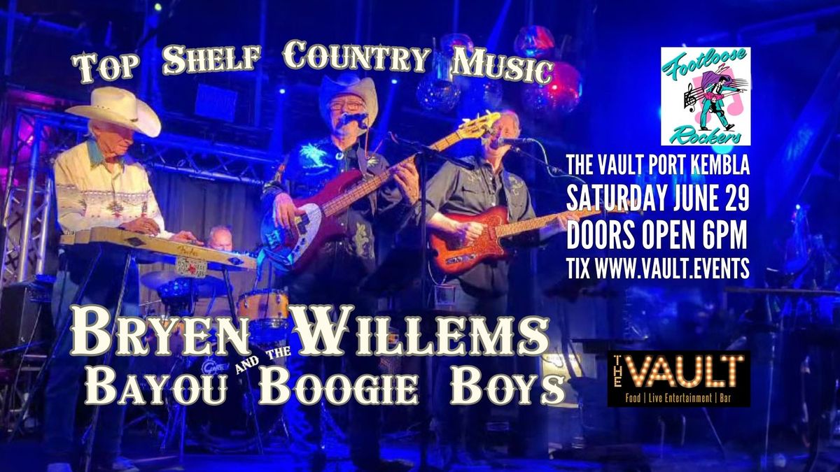 Bryen Willems and the Bayou Boogie Band... live at The Vault