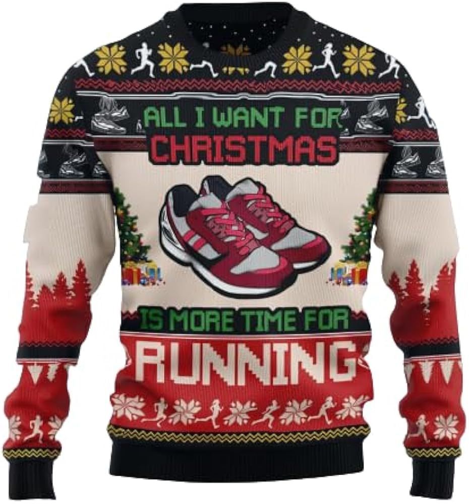 Ugly Christmas Sweater WALK, WALK\/RUN & RUN With ADIDAS