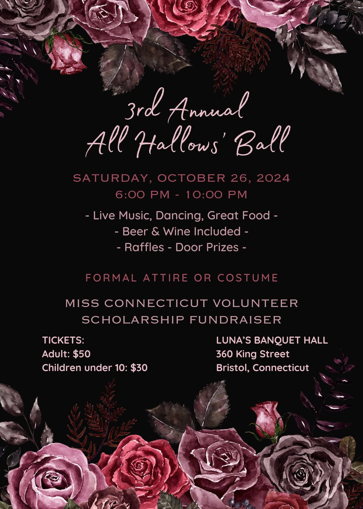 3rd Annual All Hallows' Ball