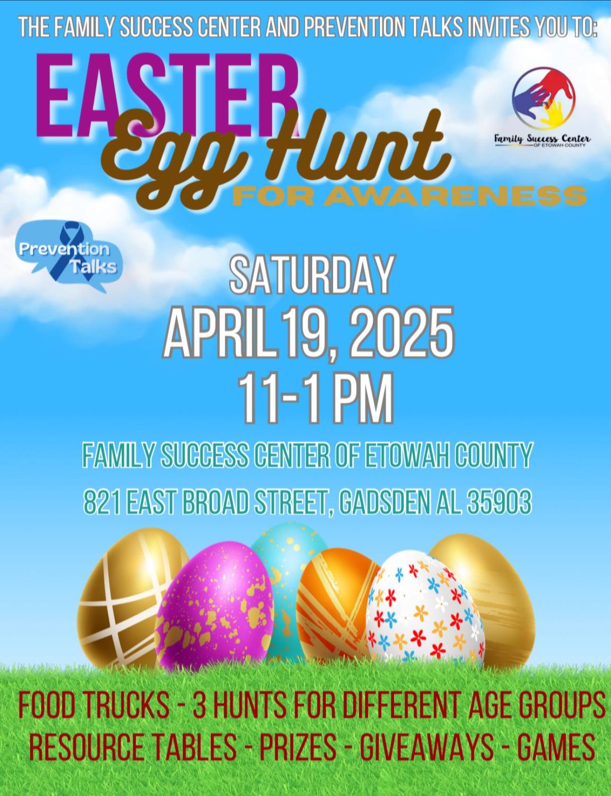 3rd Annual Easter Egg Hunt for Awareness 