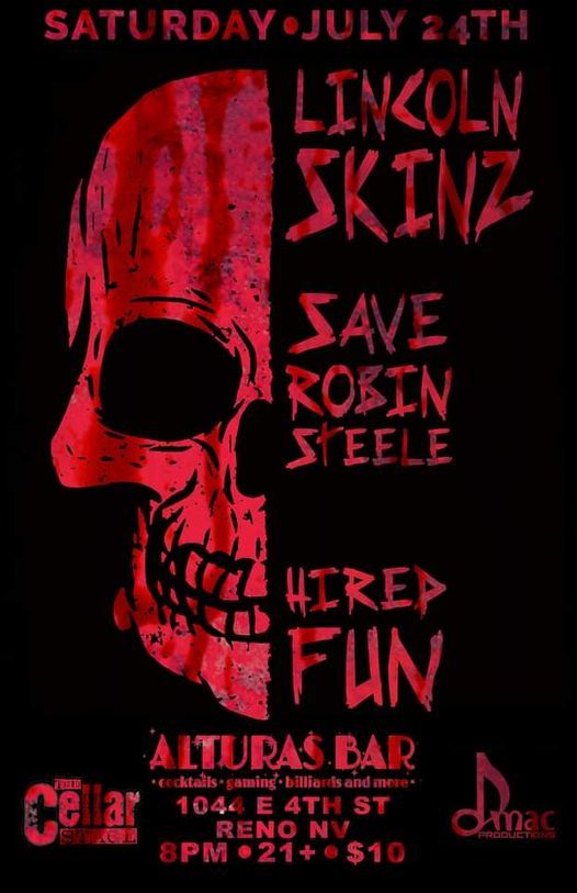 Lincoln Skins with Hired Fun and Save Robin Steele
