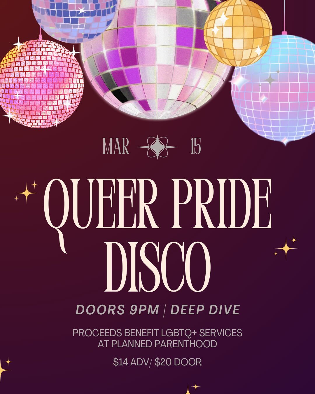 Queer Pride Disco - DEEP DIVE - Ithaca NY